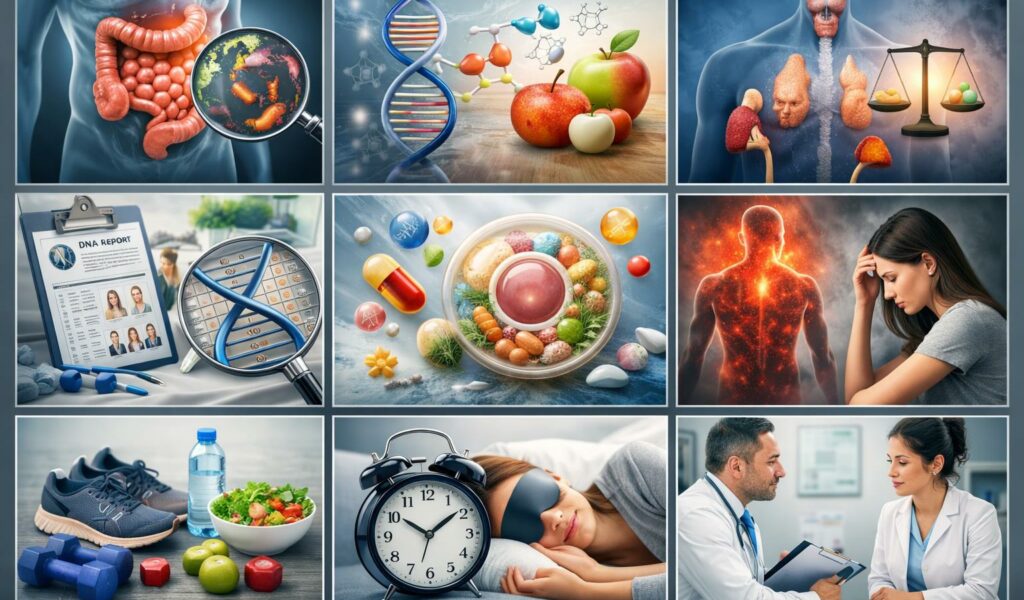 ¿Qué factores se analizan en la medicina de precisión?